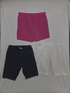 Hanna Andersson Pink, Navy and White Shorts Bundle 130/8